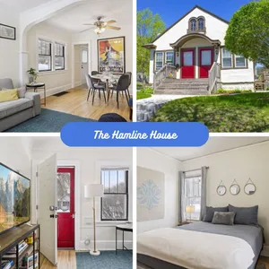 Image of Serene 2BR Home: Walk to Light Rail, Central Location, Fast WiFi