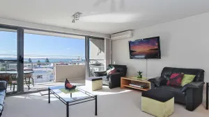 Image of Bayview Apartments, 11,42 Stockton Street - Three bedroom unit In the heart of town with air con, lift and secure parking
