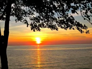 Image of Beautiful Lake \"Front\" Ontario Home Located in Oswego, NY.