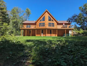Image of Log Home Mt Sunapee View - 5 min from beach and mountain & 9 min from town