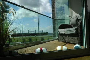 Image of Super view of the Weser in the middle of the Havenwelten, top location