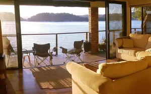 Image of Waterfront! Stunning boat access only home. Deep water jetty. Sunset views