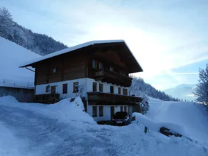 Image of Hillside location with a fantastic panoramic view of Matrei and the mountains, very quiet!
