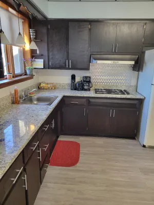 Image of Cozy, king and queen bed Indiana home!
