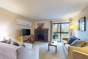 Image of Secluded ski condo near Killington with fast WiFi, shared outdoor pool, & tennis