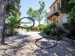 Image of BASTIDON DOMAINE L'HELION 6 PERSONNES_piscine 12mx6m au sel