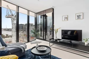 Image of A Stylish 2BR Apt with FREE Parking