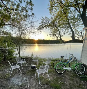 Image of Cozy lakefront cabin - on both Big and Little Spirit Lake