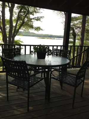 Image of Peaceful, Rustic Retreat, 25ft of Private Beach,  300 Acre Sandy Bottom Pond
