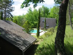 Image of Nature lovers chalet nestled in the heart of Perigord with heated pool