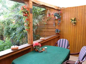 Image of Cottage garden view