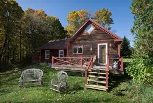 Image of Romantic Cabin: Pet Friendly, Close to Town, Wood stove, 1 Bdrm + Loft