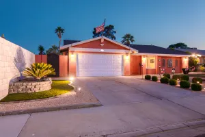 Image of Family Friendly Close of Strip Hot Tub and Driveway