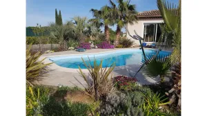 Image of St Aygulf Villa 135M2 Plein Pied with swimming pool in quiet garden 6\/8P.