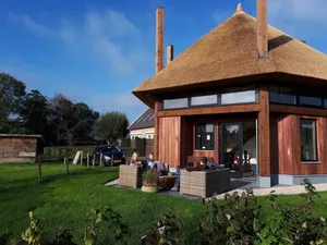 Image of Beautifully styled new home with great view over meadows.