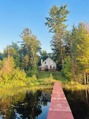 Image of Up North Cottage on Summit Lake!  Pontoon negotiable!!