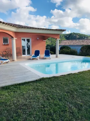 Image of Porticcio superb villa with pool in charming seaside village