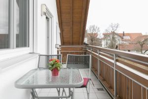 Image of Spacious apartment with balcony and elevator with mountain views