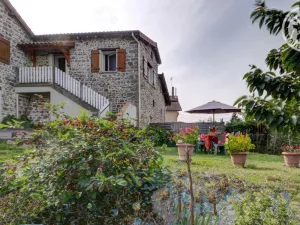 Image of Charming 2-Bedroom Cottage with Private Garden and Terrace, Near Saint-Étienne