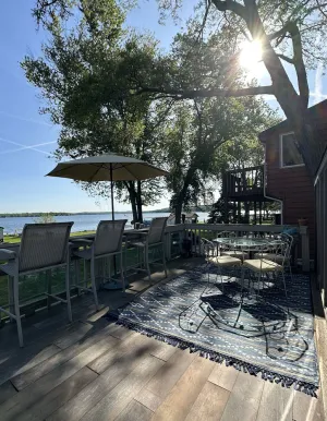 Image of Wide open lake views and large flat front yard