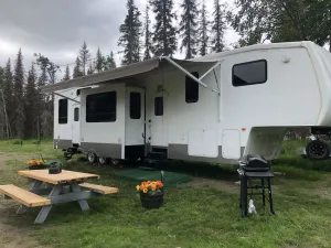 Image of River access! Clean & comfy 5th wheel, located near the famous Kenai River
