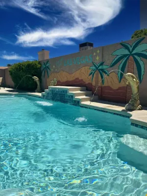 Image of Mirage Pool House - Heart of LV, Swimming Pool, Games, heavenly relaxation