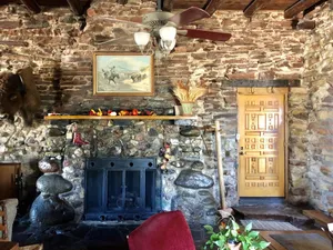Image of 1928 Historic Dude Ranch Stone Lodge Home