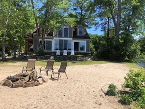 Image of Tranquility & Serenity--The most restful place on Ossipee Lake.  What a beach!