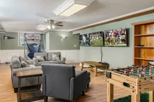 Image of The Irish Estate l Large Patio, Games, NCAA Theme, BBQ, 4-Bedrooms, 3,905 sq ft