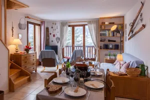 Image of 300m from resort center, terrace, parking, tv, 80m², Serre Chevalier