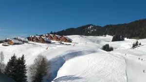 Image of Ski-to-door apartment rental 5 people with access to Domaine des Saisies