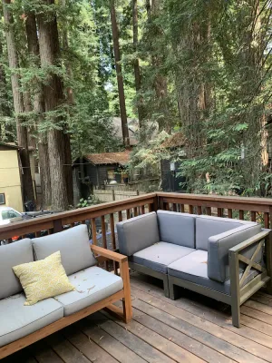 Image of Uncle Jays River Cabin In The Redwoods