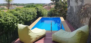 Image of Vine Views Suntrap Terrace, Garden And Small Pool With Terrace
