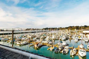 Image of Ideal getaway on the water with private balcony, cozy layout, and free WiFi