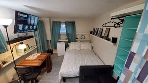 Image of Studio across from Food Trucks of Aloha Mall!
