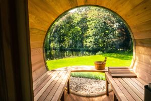 Image of Magnificent chalet on a green island. 2 ponds, private sauna and jacuzzi