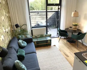 Image of Boutique Apartments Bergen \"Green\" with sunny private terrace, courtyard