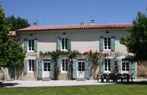 Image of Spacious farmhouse with private large heated enclosed pool and extensive grounds