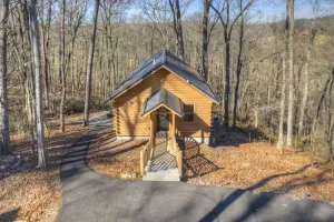 Image of Hocking Hills Cabin ~ Syrah ~ Hot tub ~ Wifi ~ Firepit - 6 Guests!