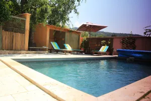 Image of Country house, secure swimming pool and landscape meadow, excellent services