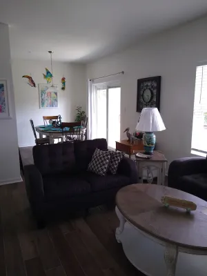 Image of ⛲Right by the Pool-Courtyard View🌞Beach Nearby🐚1st Floor 2 BR 2BA🌴Spacious🌞