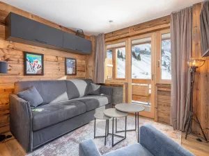 Image of Appartement rénové, 2 pièces, au pied des pistes avec Wifi et balcon à Avoriaz - FR-1-314-290