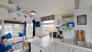 Image of This snug chalet is just a short walk from three miles of sandy surf