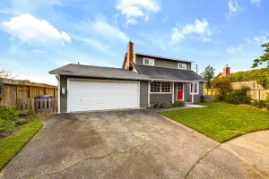 Image of Quiet home with EV charging.
