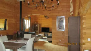 Image of WELLNESS AND REST IN THE COUNTRYSIDE IN A WOODEN HOUSE