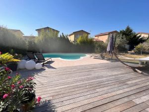 Image of T5 air-conditioned family villa with swimming pool, garden, equipped fitness room<br>