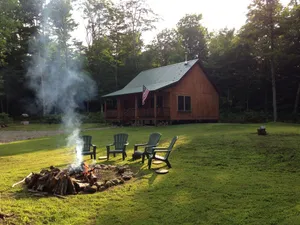 Image of Upscale Cabin in the Woods, LETCHWORTH, Stony Brook Parks, Finger Lakes Wineries