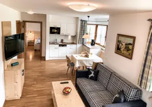 Image of Wohnung Hochgern (Ferienwohnung ca. 52 m², max. 4 Personen, 2 Schlafzimmer, Wohnküche, Balkon, WLAN, TV)