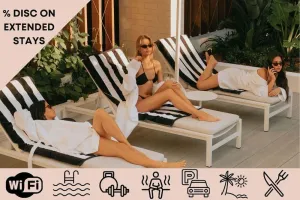Image of Luxe Hotel Style with Amenities of Apartment City Vibes near Beach\/ Restaurants