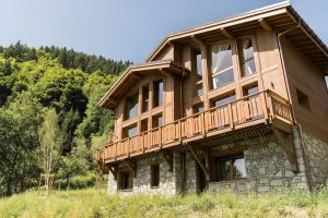 Image of Nice chalet with fireplace in Megève